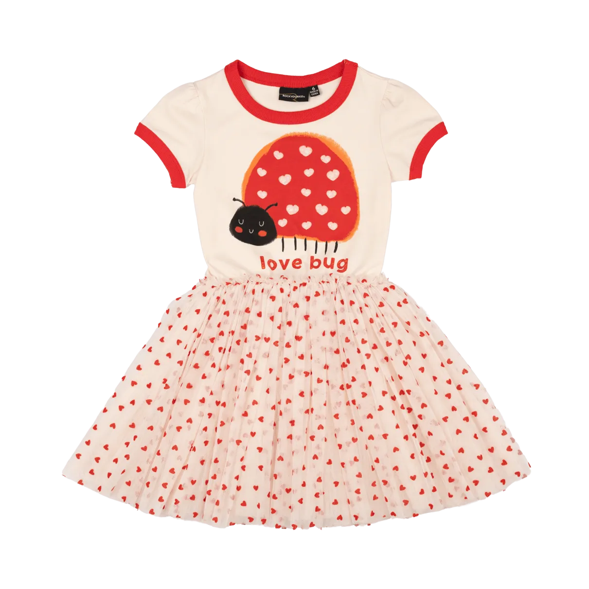 ROCK YOUR BABY LOVE BUG CIRCUS DRESS