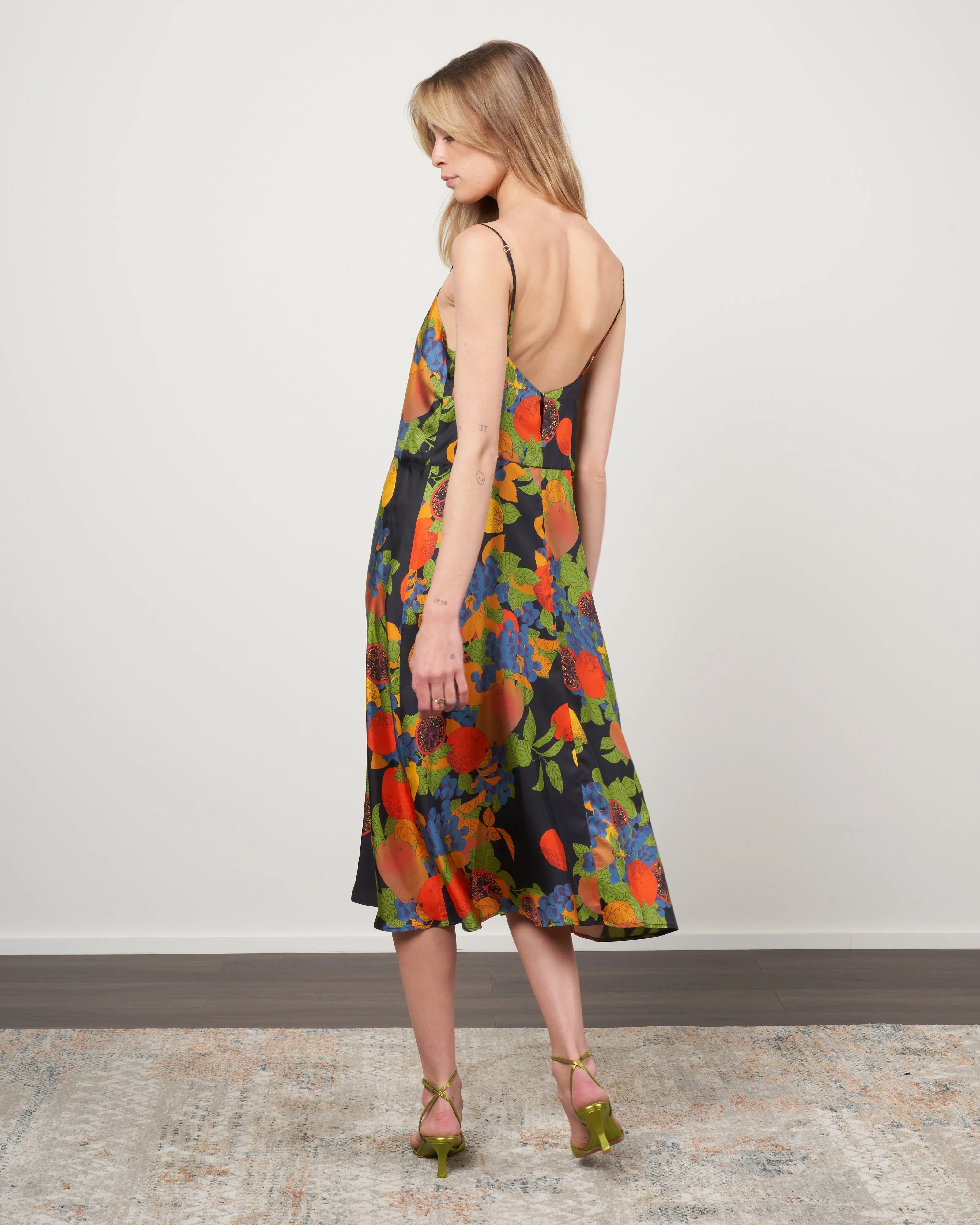 rosa dress - fruits noir