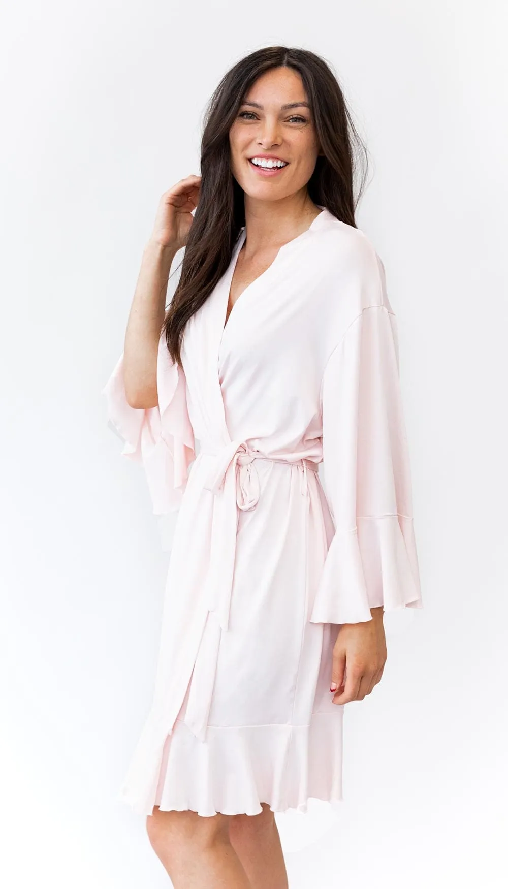 Ruffle Bridal and Bridesmaid Robes