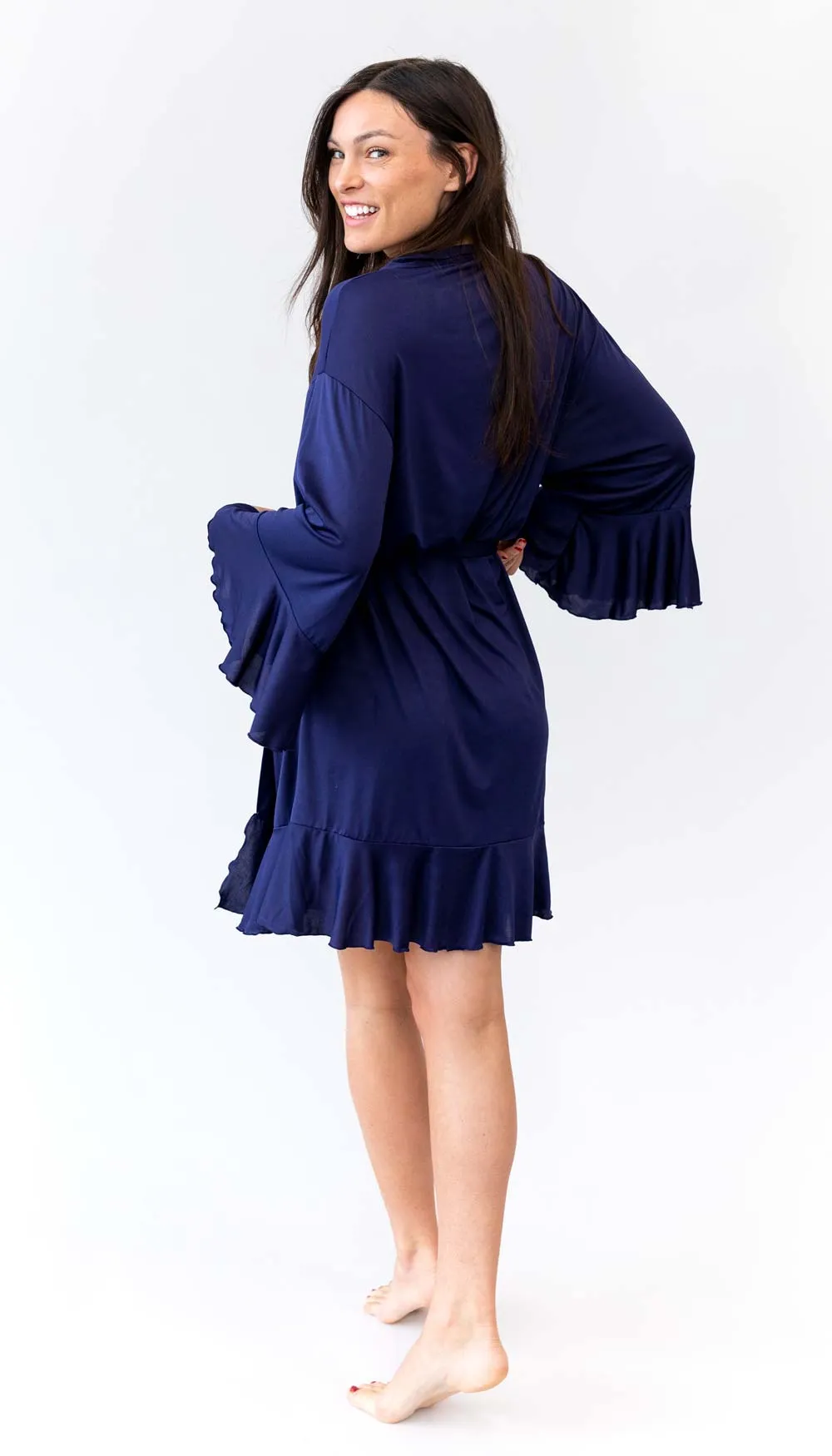 Ruffle Bridal and Bridesmaid Robes
