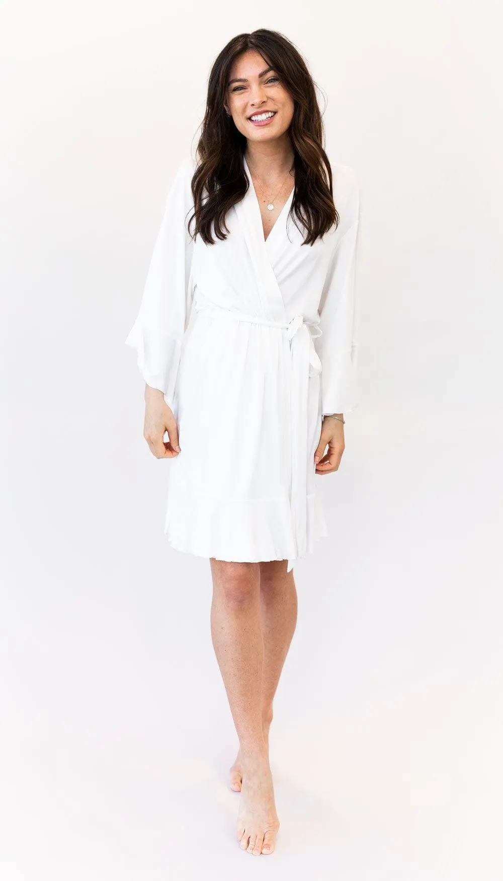 Ruffle Bridal and Bridesmaid Robes