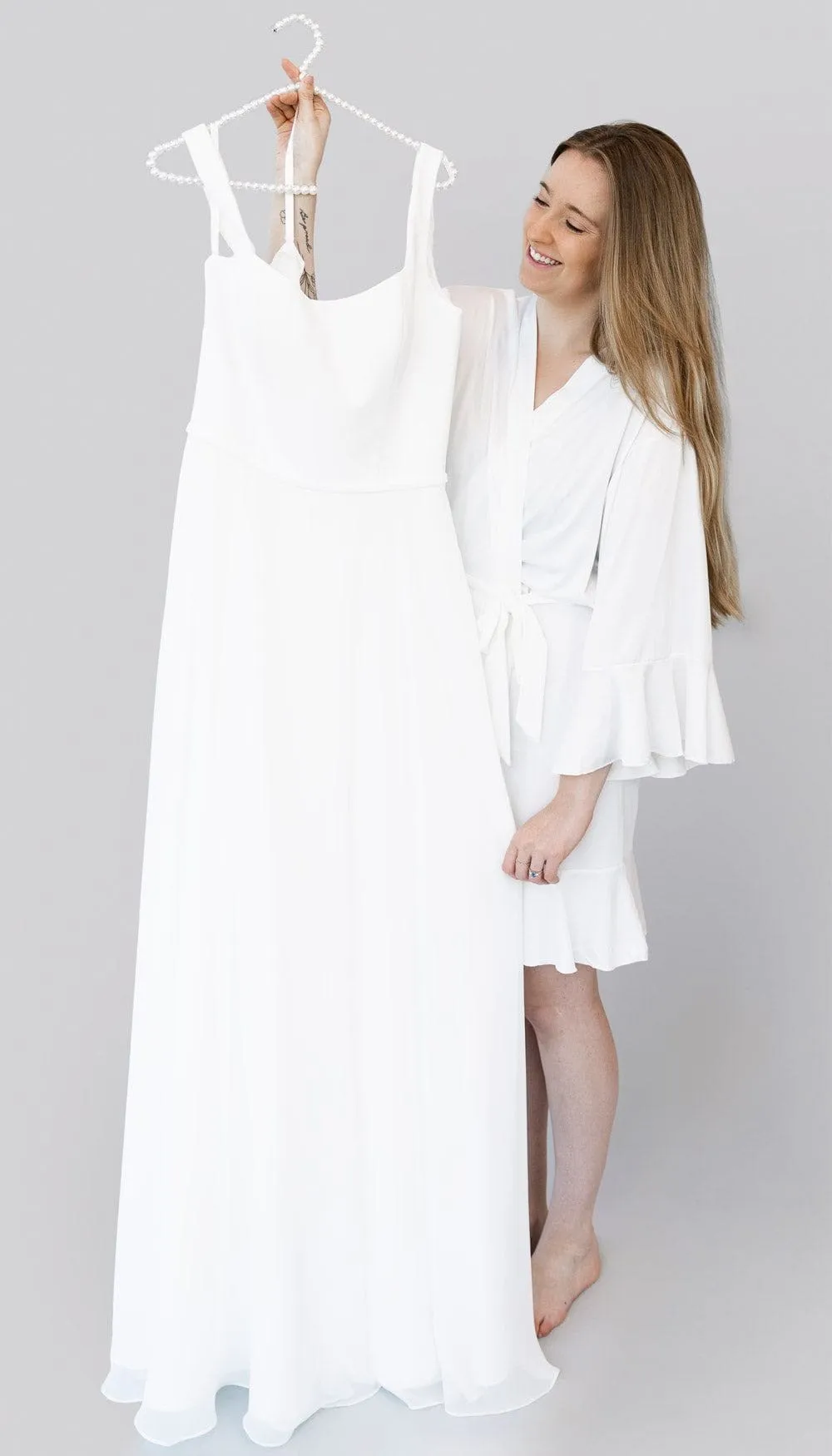 Ruffle Bridal and Bridesmaid Robes
