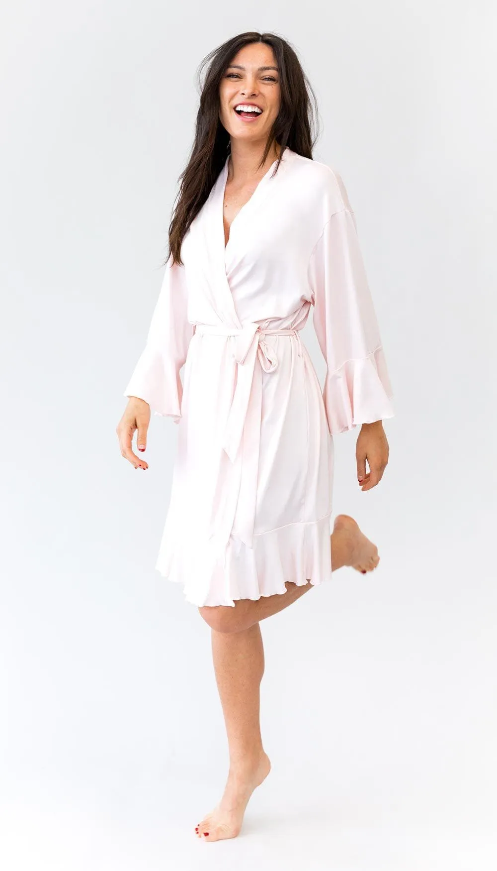 Ruffle Bridal and Bridesmaid Robes