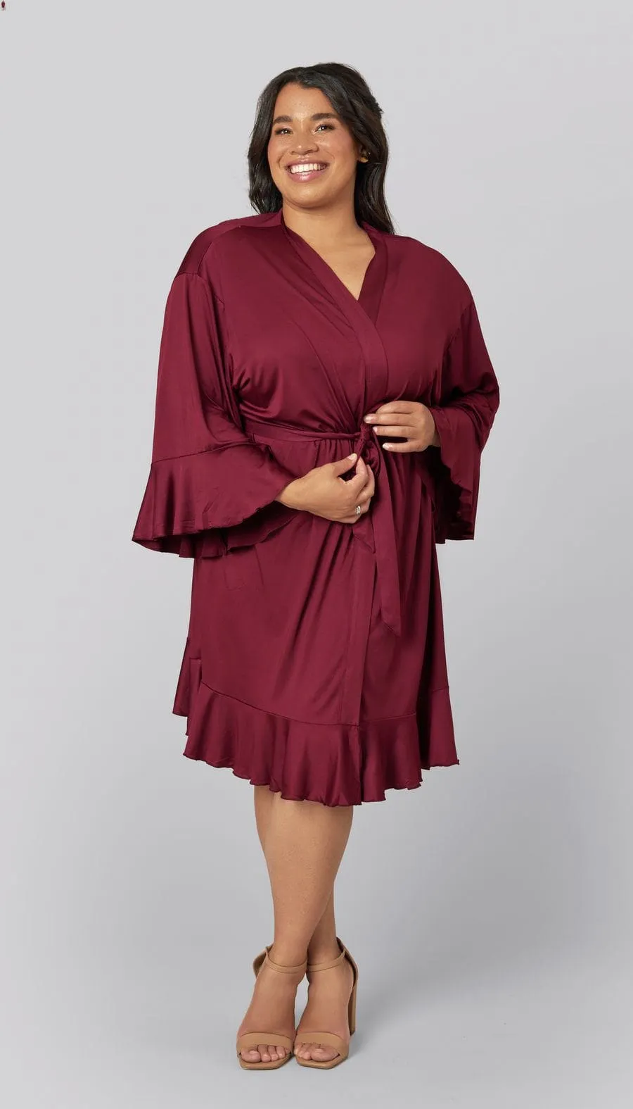 Ruffle Bridal and Bridesmaid Robes