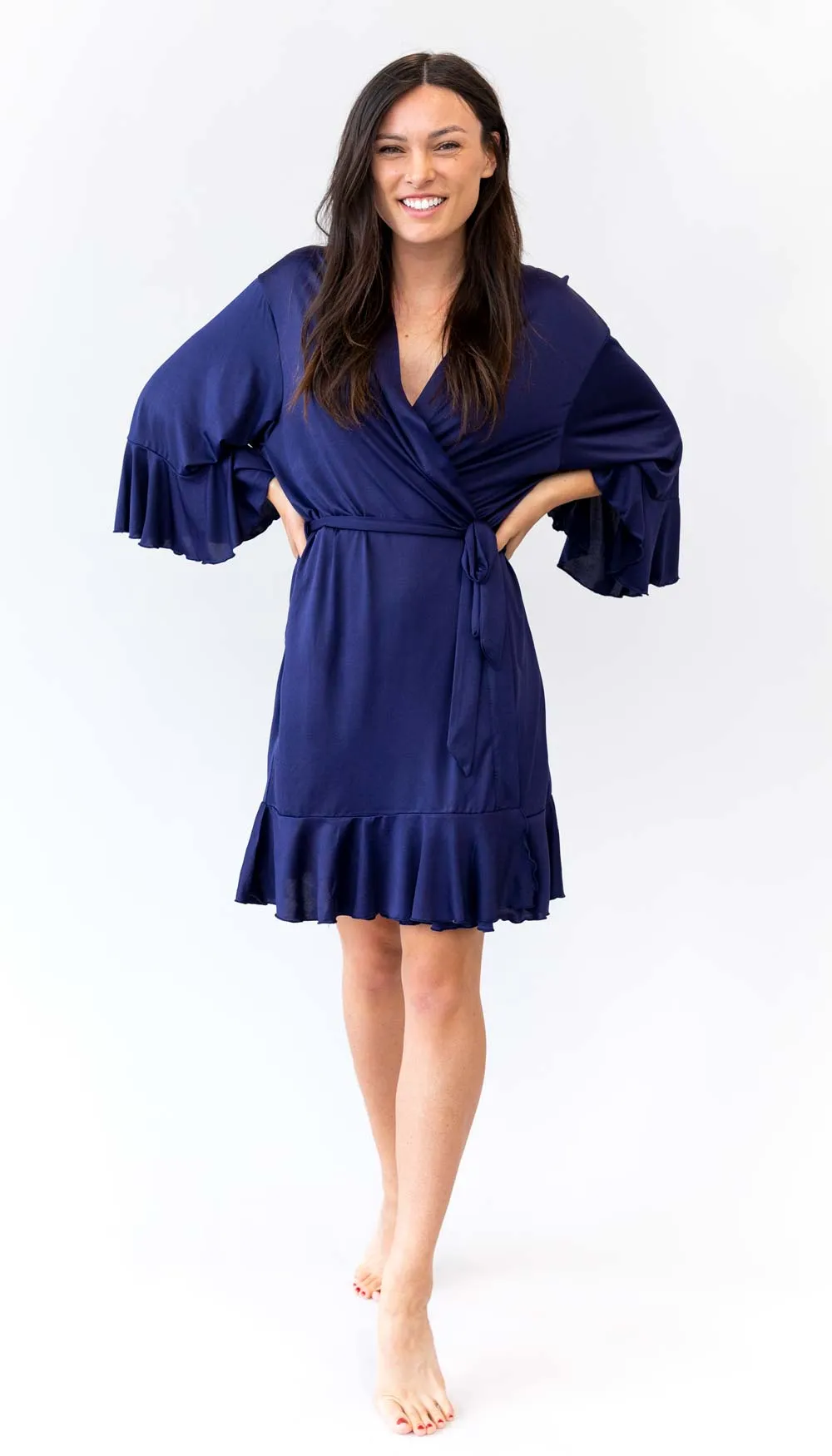Ruffle Bridal and Bridesmaid Robes