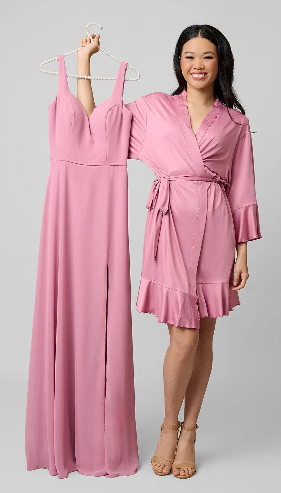 Ruffle Bridal and Bridesmaid Robes