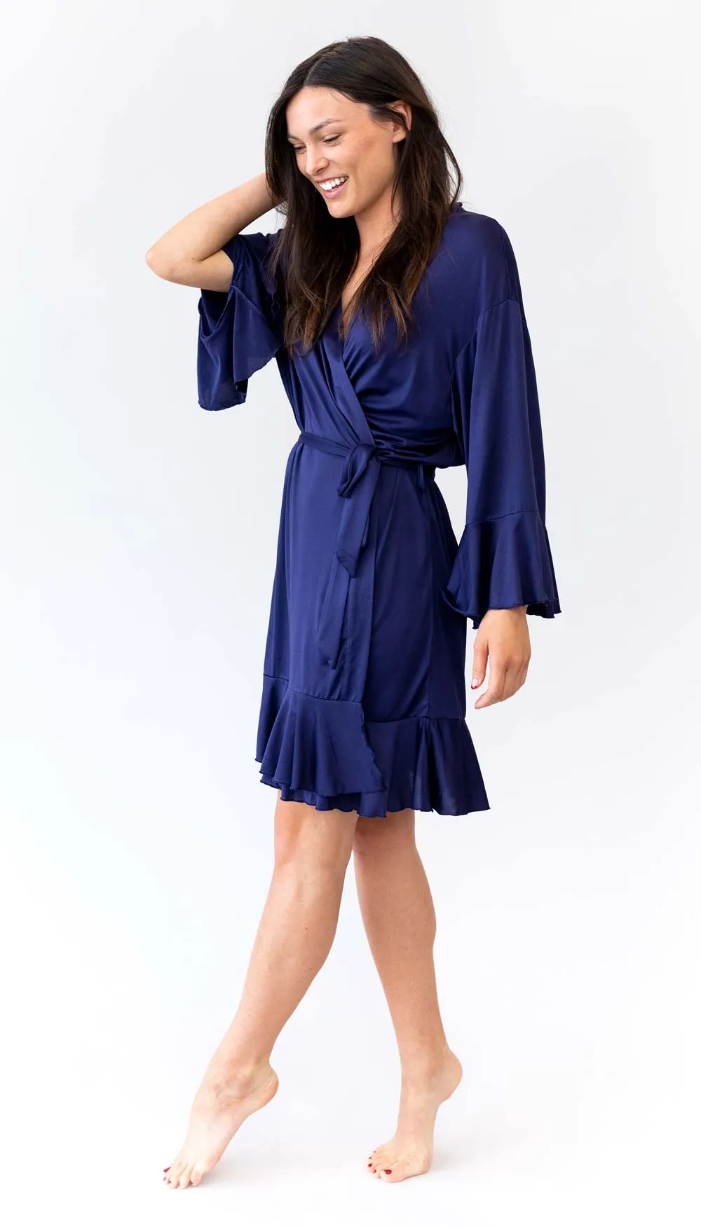 Ruffle Bridal and Bridesmaid Robes