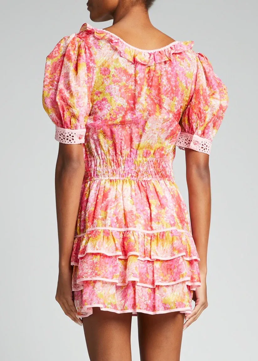 Safiya Dress (Swaying Coral)