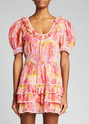 Safiya Dress (Swaying Coral)