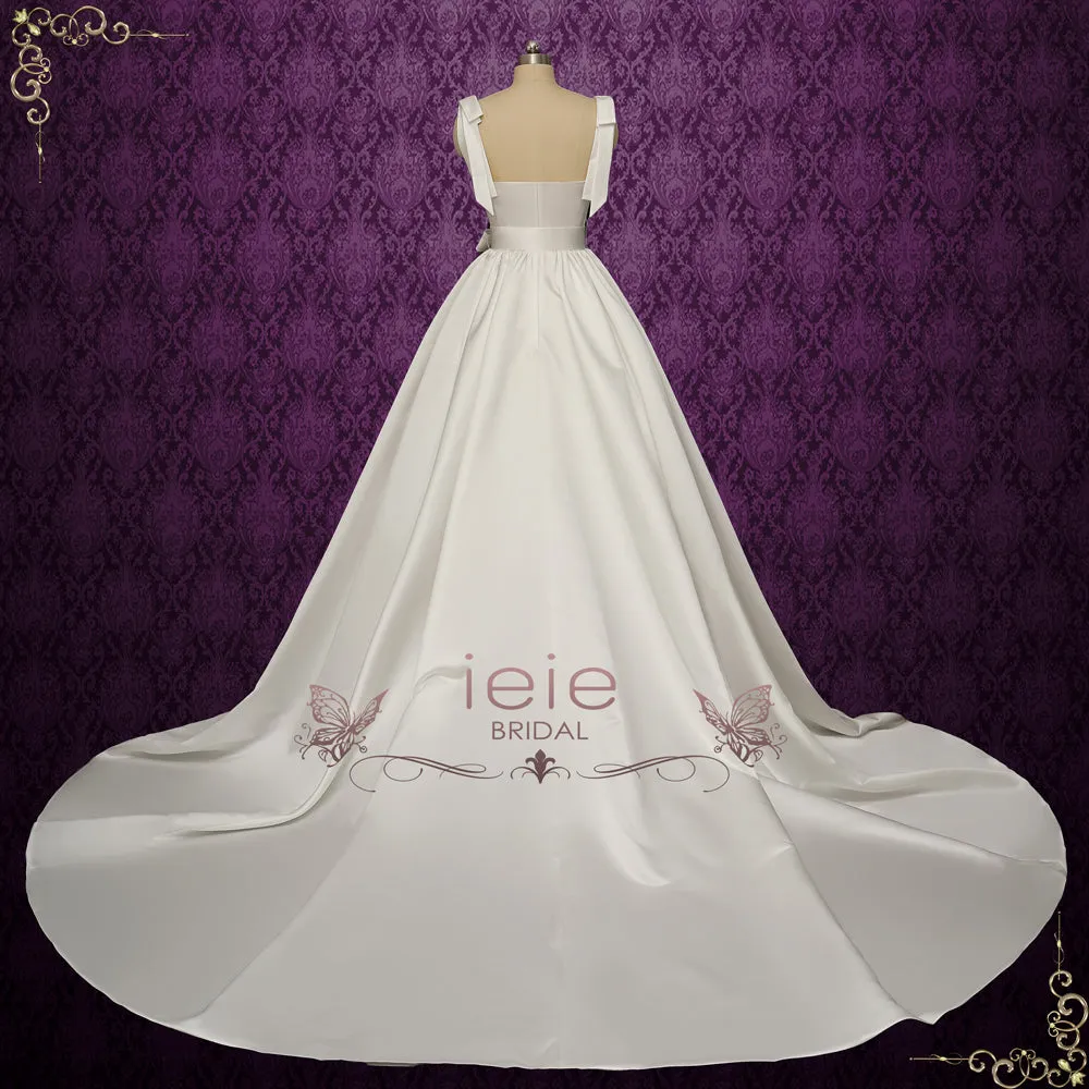 Satin Ball Gown Wedding Dress | ANDERSON