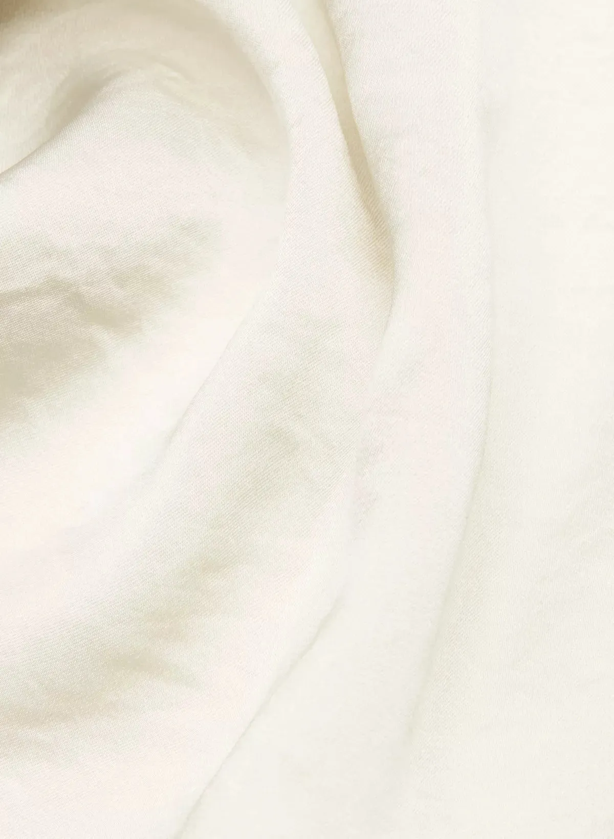Satin Cowl-Neck Mini Dress