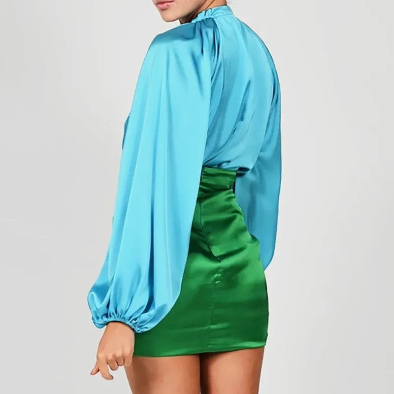 Satin Two Piece Set