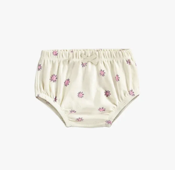 Souris Mini Cream Floral Dress and Bloomer