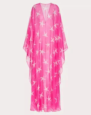 Starfish Chiffon Evening Dress