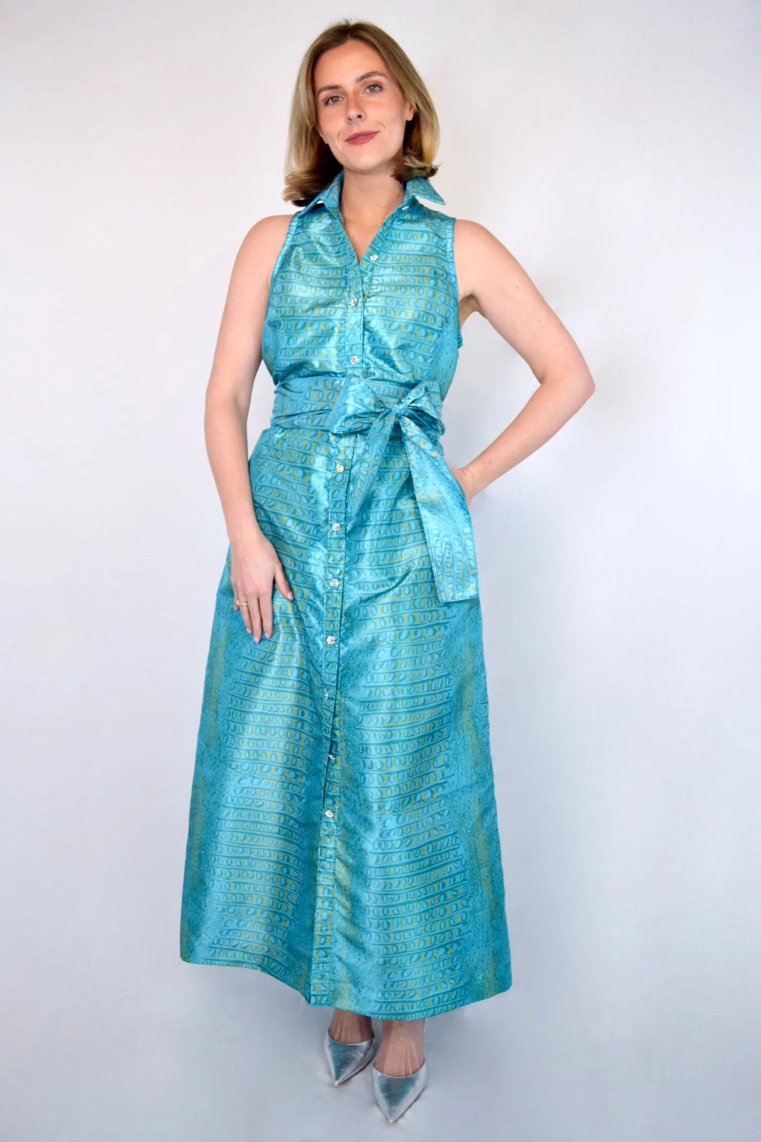 Taffeta Huntington in Peacock Gator