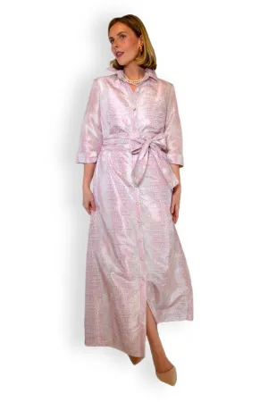Taffeta Huntington in Pink Champagne Gator
