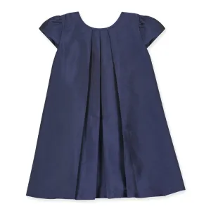 Taffeta Mitzi Dress -- Navy