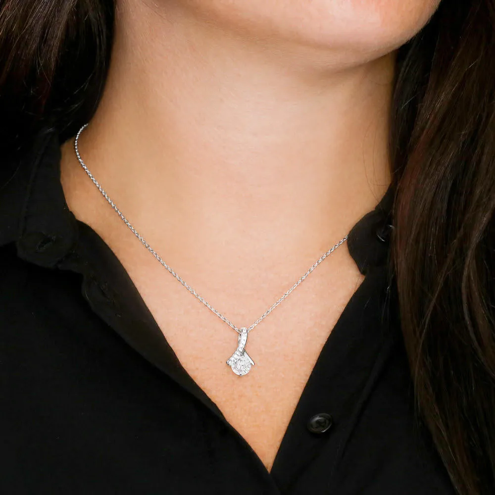 To My Wife - You're The Best Thing That Ever Happened To Me - Necklace ABNWifeM18