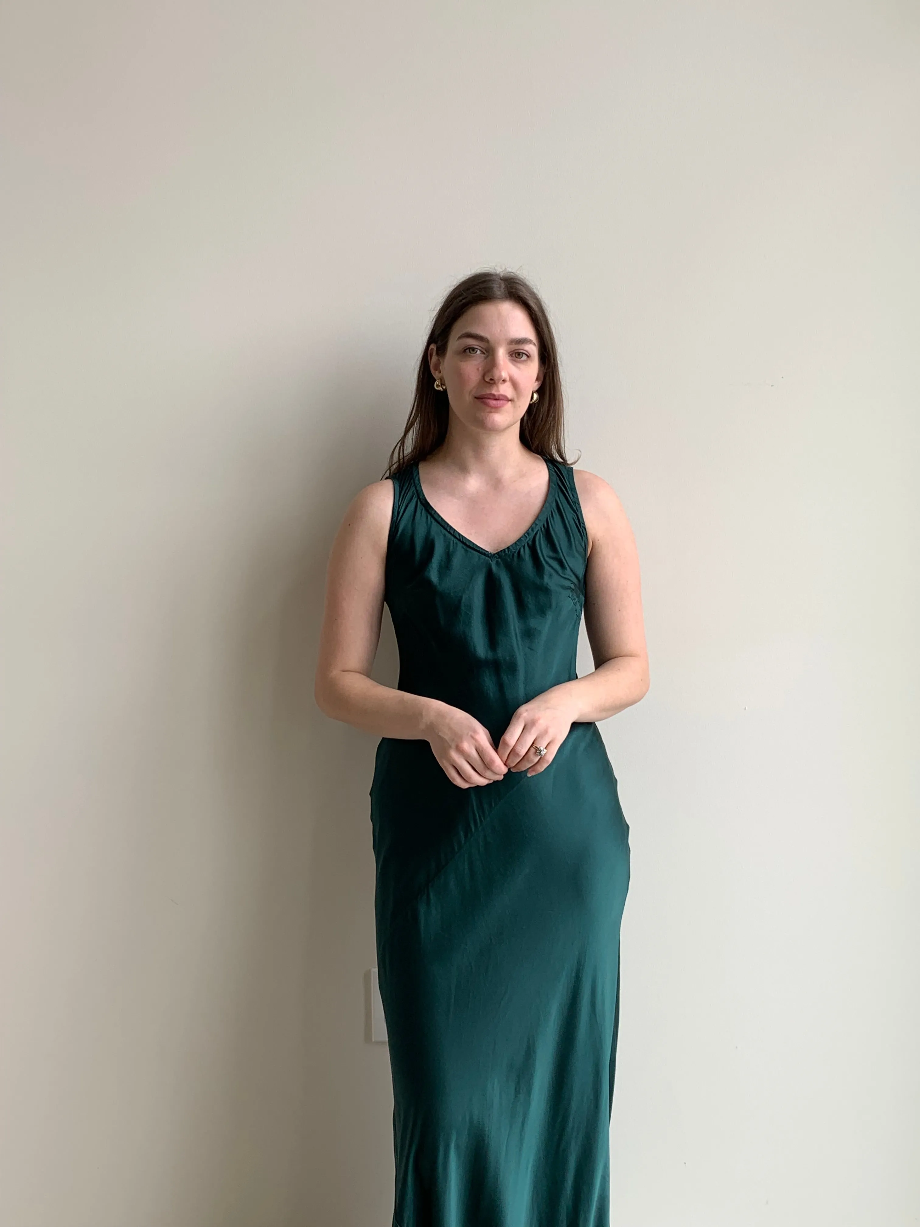 Tone Barker silk dress