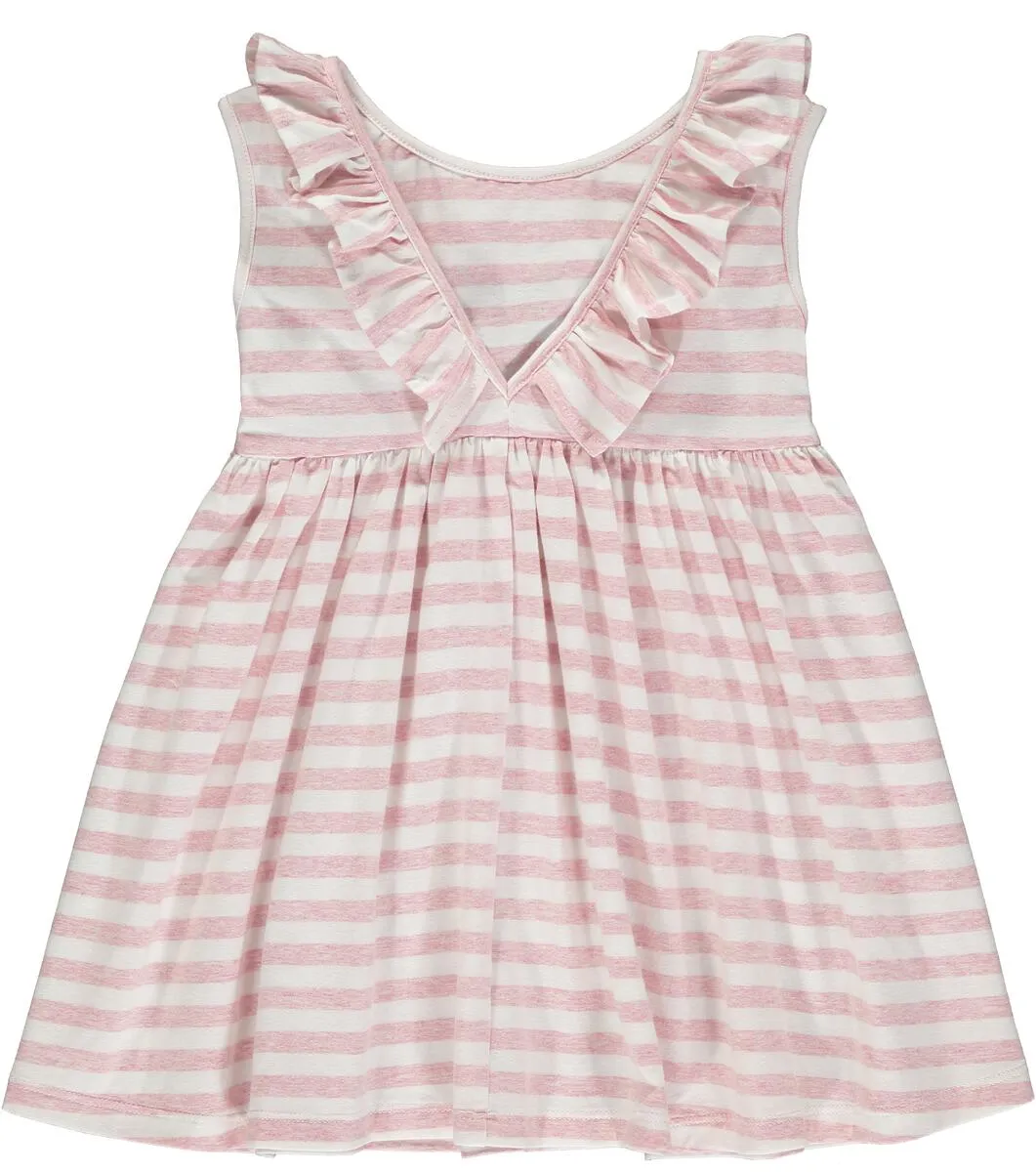 Vignette Pink Stripe Bella Dress