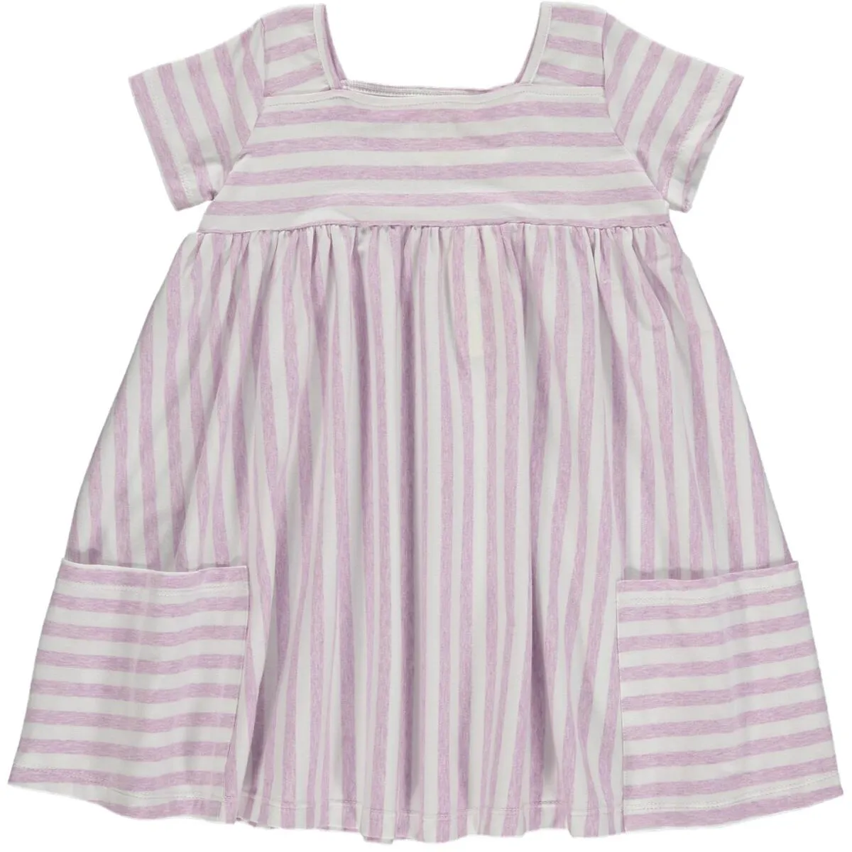Vignette Rylie Dress in Lavender Stripe