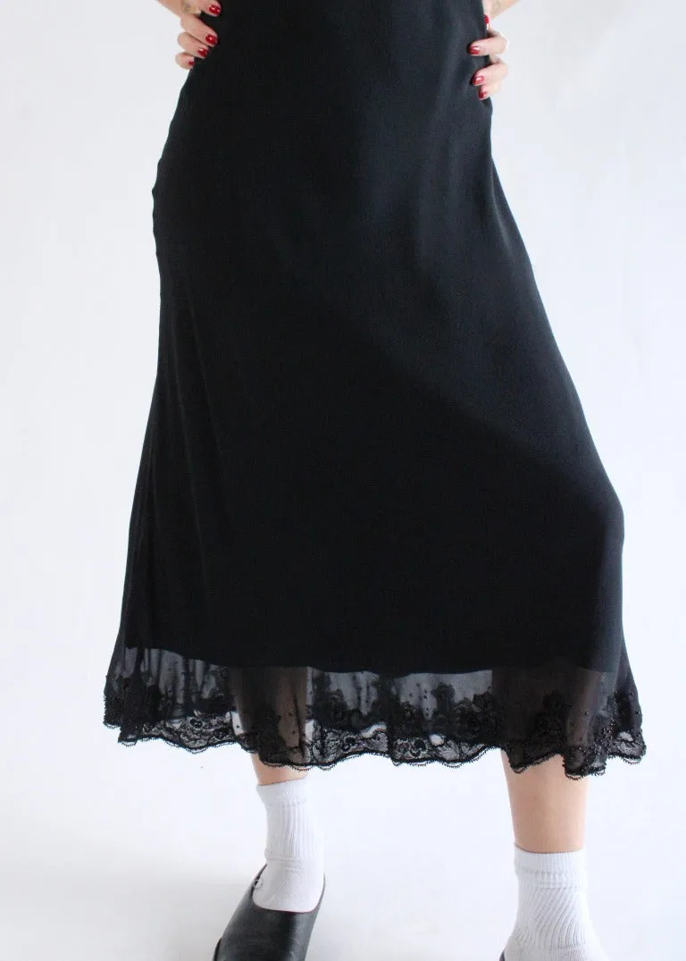 Vintage Silk Dress D0242