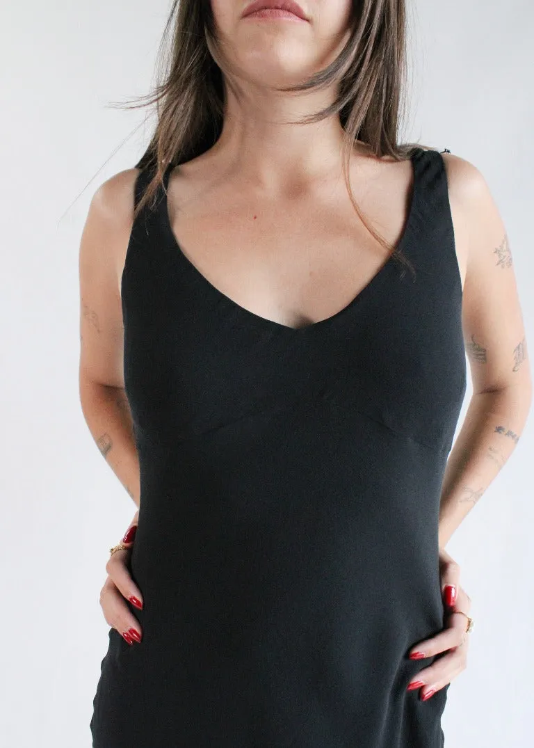 Vintage Silk Dress D0242