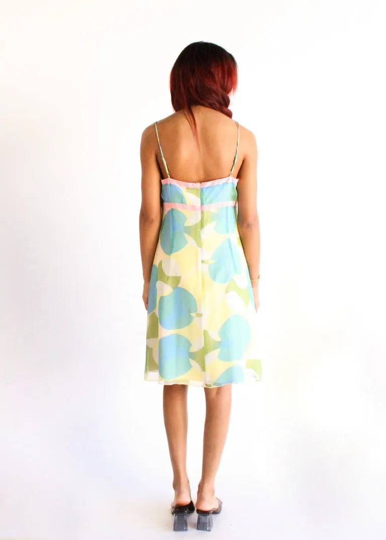 Vintage Silk Dress D0428
