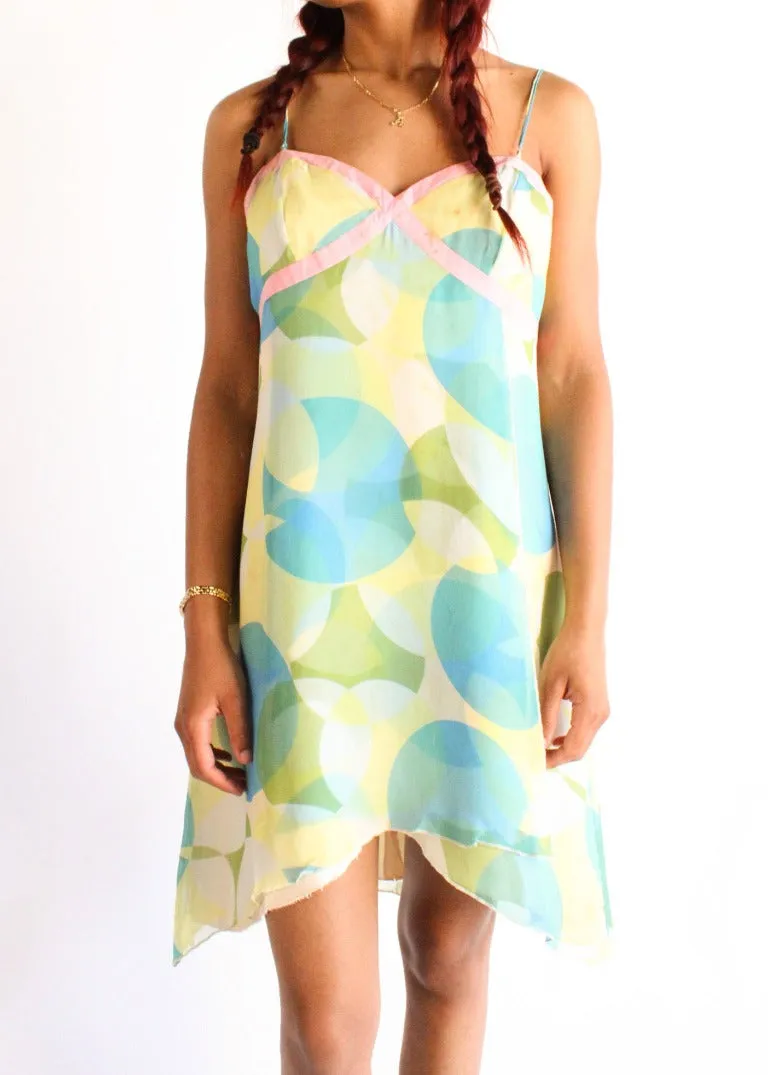 Vintage Silk Dress D0428