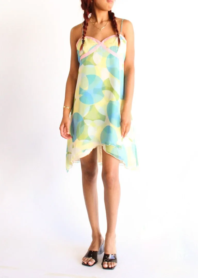 Vintage Silk Dress D0428