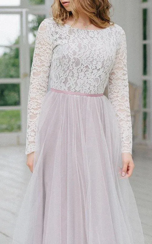 Wedding Violet Fog Dress-106519