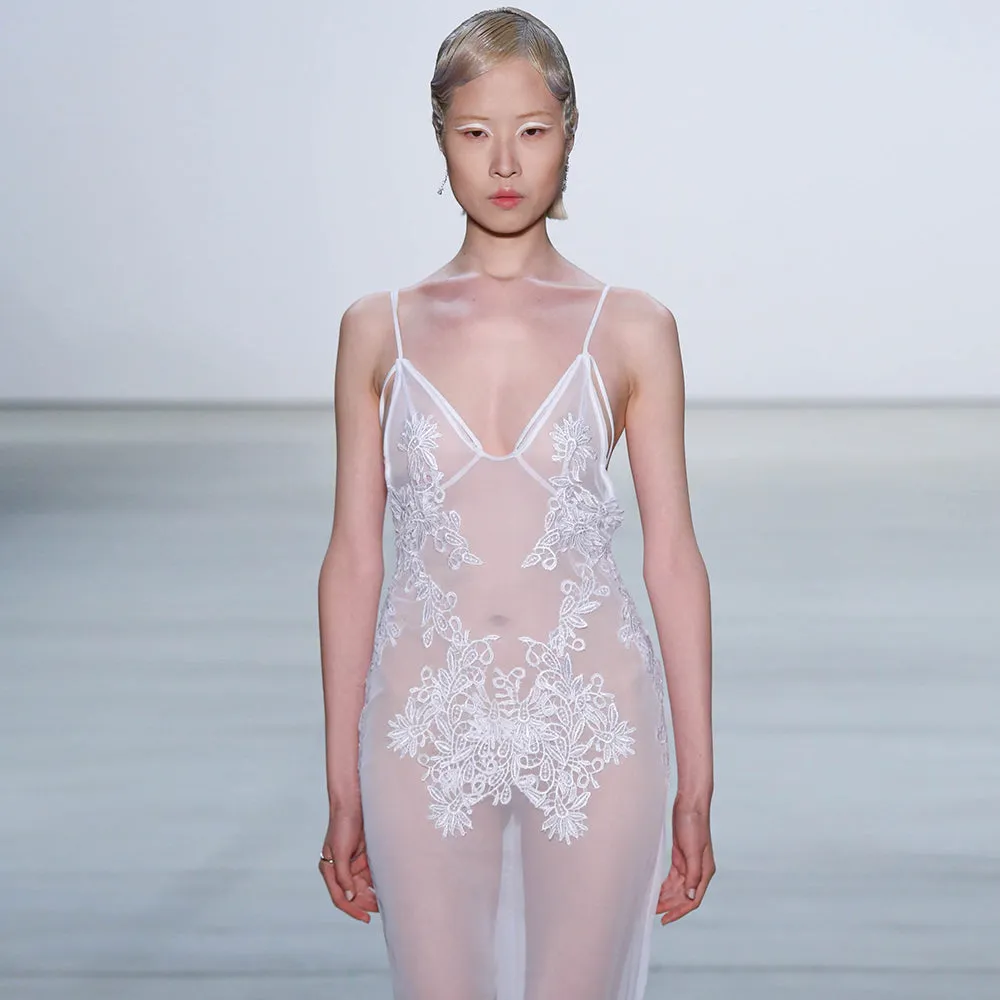 White Slip Dress