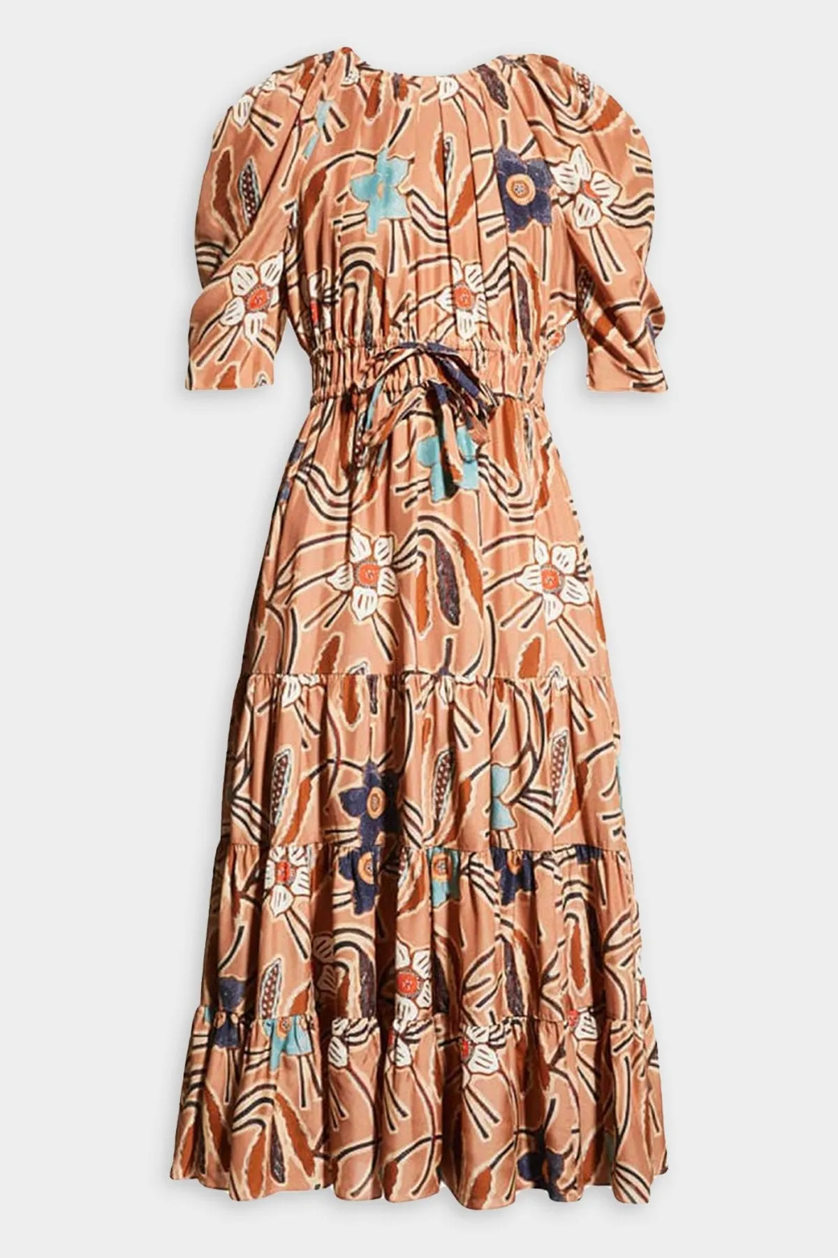Zeenat Dress in Copper
